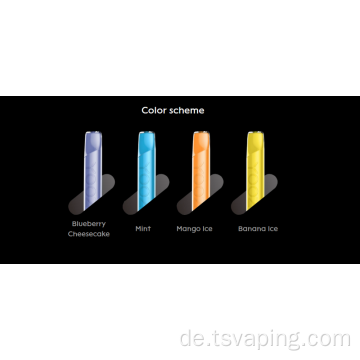 Yooz Vape Pen E-Zigarette 550puffs-Mint